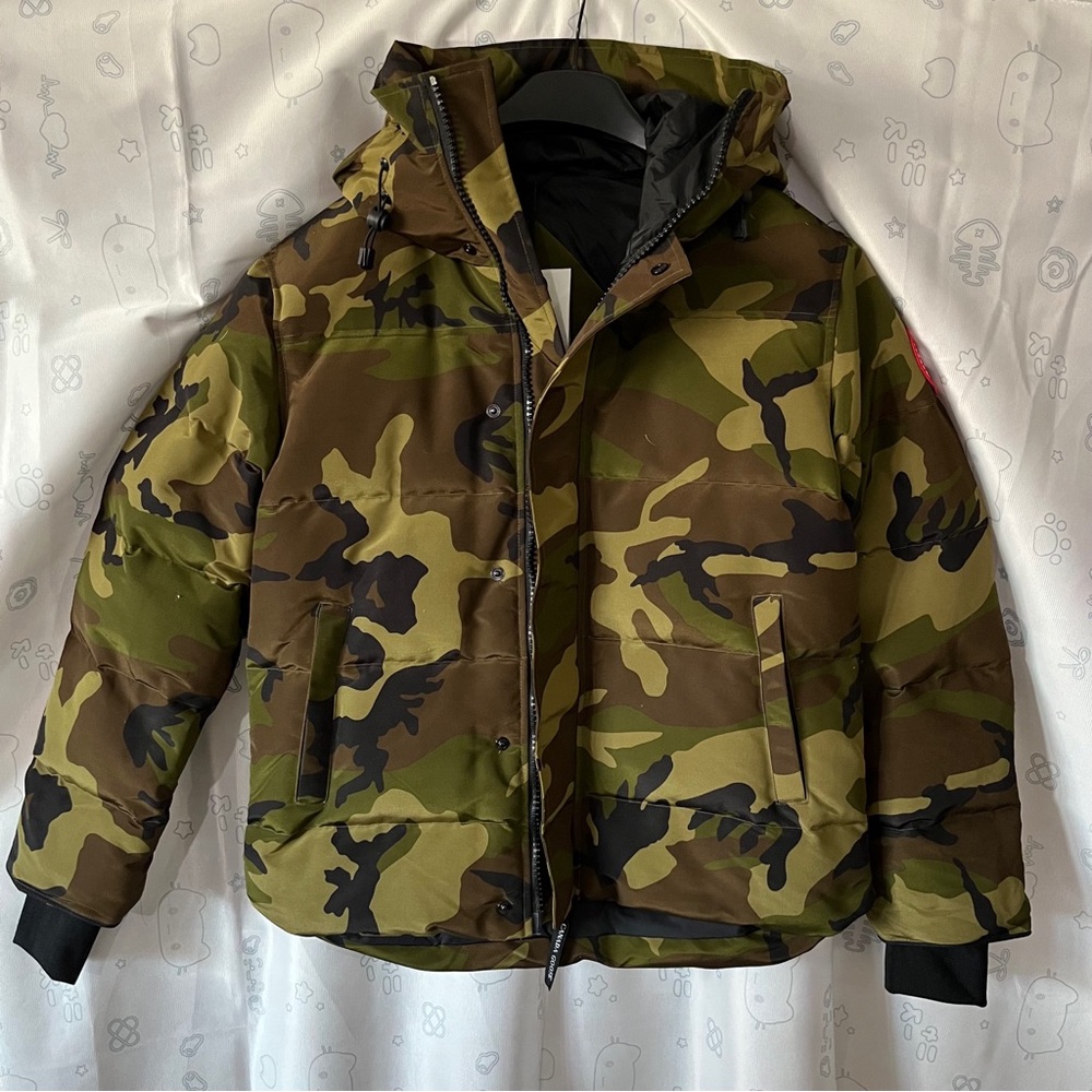 Canada Goose Men's Camouflage Puffer Jacket - Green Brown Black